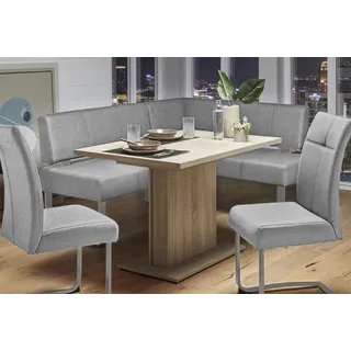 Rab 180 x 88 x 140 cm Strukturstoff langer Schenkel links hellgrau