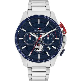 Tommy Hilfiger Chronograph Bank Edelstahl 42 mm 1792261