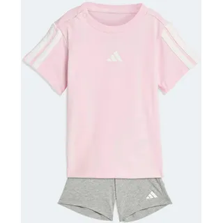 adidas Kinder Set I 3S T-SET 160 KC6151 80, - Clpink/White/White - 80