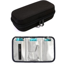 EVA Insulin-Kühltasche, tragbare Kühltasche für Reisen Insulin kühltasche Reise Tasche -Medikamente isoliert Diabetiker Tragbaren Kühler Tasche für Insulin Pen Glukose-Meter