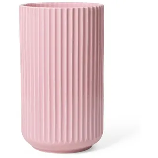 Lyngby Vase, Porzellan, rosa,