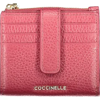 Damen-Geldbörse Lila Metallic – Praktisch & Stilvoll mit Logo-Details - Violett