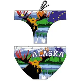 Turbo Alaska Badeslip - Multicoloured - 2XL