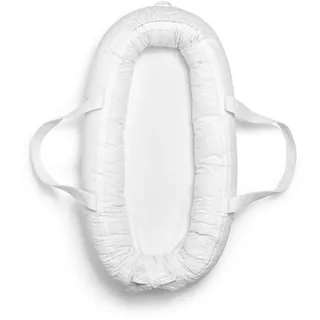 Elodie Details Babynest Kuschelnest Tragbare Babynestchen Neugeborene Kokon für Babys und Säuglinge, Waschbare Reisebett Baby Nestchen 100% Baumwoll 78x45 cm – Embroidery Anglaise