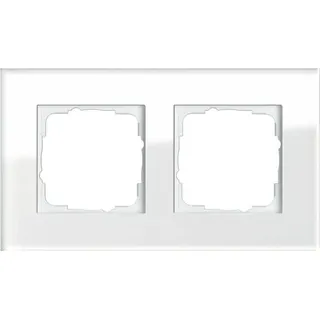 GIRA Esprit Glas, Weiß, Schraubenlos, 95 mm, 166 mm, 9,85 mm, 1 Stück(e)