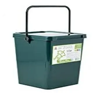 Home ricybox feuchten Aufbewahrungsbox mit Deckel, 10 Liter, Kunststoff, Grün, 23.5 x 24 x 29.5 cm