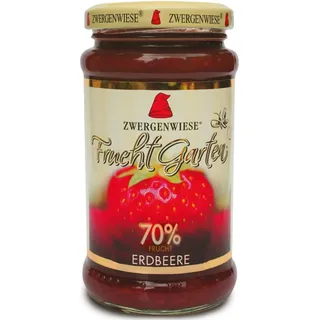 ERDBEERMOUSSE (70% FRUCHT) GLUTENFREI BIO 225 g - ZWERGENWIESE