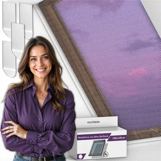 Kuketo | Moskitonetz für Dachfenster - 120 x 140 cm - Weiß - Einfache Montage - Insektenschutz - Weiß