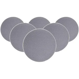 SELTMANN WEIDEN Brotteller Life Fashion 16,5 cm grau 6er Set
