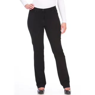 Stretch-Jeans KJBRAND "Betty CS Denim Stretch", Damen, Gr. 46 (23), K-Gr, schwarz, Denim/Jeans, Obermaterial: 85% Baumwolle, 13% Polyester, 2% Elasthan, unifarben, lang, Jeans Stretch-Jeans, mit Stretch