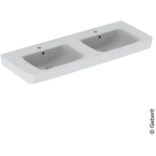 Geberit Renova Plan Doppelwaschtisch 130 x 48 cm (501710)