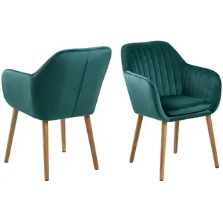 Actona Emilia Esszimmerstuhl mit Armlehne Stoff