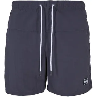 URBAN CLASSICS Men's Block Swim Shorts Badehose, darkshadow, 3XL