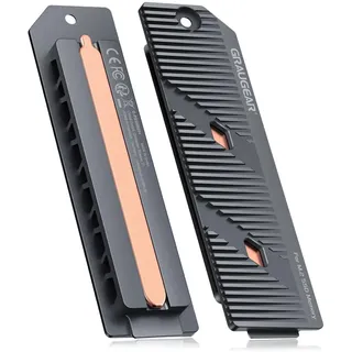 GRAUGEAR Kühlkörper SSD M.2NVMe PS5 Slim&Pro Speichererweit.
