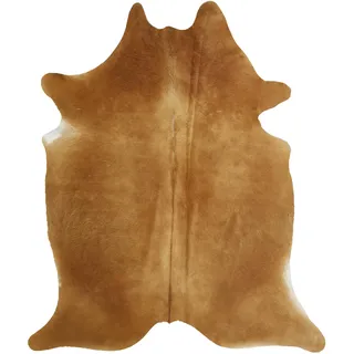 Luxor Living Rinderfell Braun Einfarbig Größe:150 x 200 cm Farbe:Braun