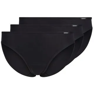 SKINY Cotton Essentials RIO SLIP 3 St. Schwarz 42