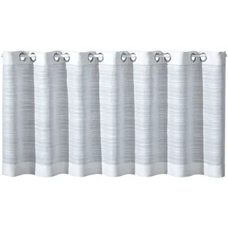 Scheibengardine GERSTER "Peggy" Gr. 1, weiß, B:50cm H:140cm, Polyester, Gardinen, Scheibengardine, Transparente Scheibengardine "Peggy"