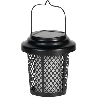 NORTHPOINT 2-in-1 Solar-Tischlampe Gartenleuchte Dämmerungssensor wetterfest Flammeneffekt