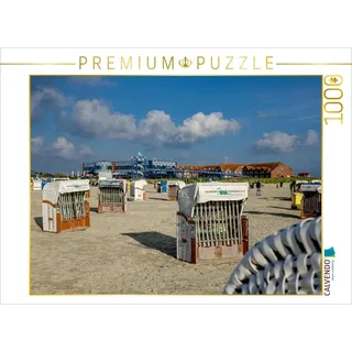 CALVENDO Puzzle Norddeich 1000 Teile Puzzle quer | 1000 Teile Lege-Größe 64 x 48 cm Foto-Puzzle für glückliche Stunden