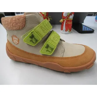 Affenzahn Friendy Katze Klettschuh Braun - Beige