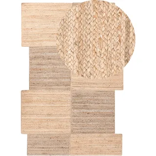 Beliani Sangli Juteteppich 200 x 300 cm Beige