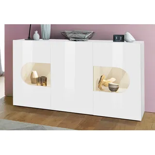Home Affaire Sideboard 150 x 81 x 40 cm Weiß