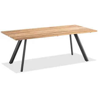 Niehoff Gartentisch 220 x 95 x 76 cm Grau