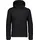 Herrenjacke mit Kapuze Schwarz 52