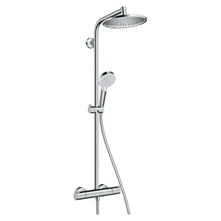 Hansgrohe Crometta S Showerpipe 240 1jet mit Thermostat Chrom 27267000