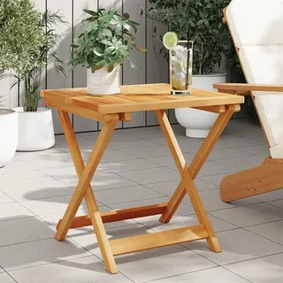 Gartentisch Klappbar Lounge Tisch Outdoor Dining Tables Esstische Gartentische 50x50x50 cm Massivholz Akazie