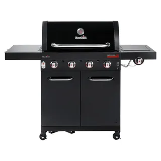 Char-Broil Professional CORE B 4, 13180 W, Grill, Gas, MADE2MATCH, Wagen, Feuerrost - Schwarz, Silber