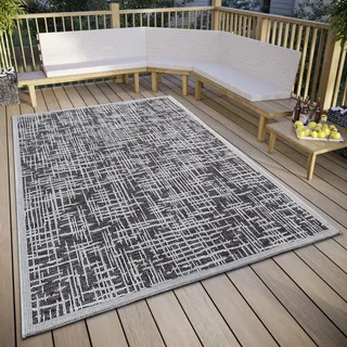 HANSE HOME Telu Outdoor-Teppich 76 x 150 cm Beige/Grau