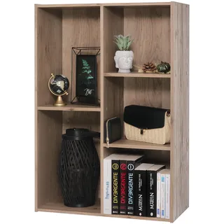 Iris Ohyama Bücherregal 60 x 30 x 180 cm Aschbraun