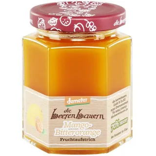 Die Beerenbauern Mango-Bitterorange Fruchtaufstrich demeter