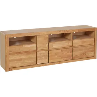OTTO home Silkeborg Lowboard 160 cm Braun Holz
