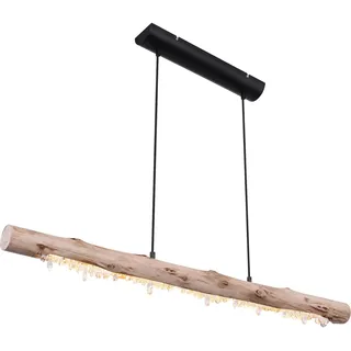 GLOBO Felicitas 8-flg. 8 cm Holz schwarz