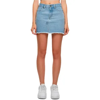 Urban Classics Heavy Mini Jeansrock - New Light Blue Washed - 30