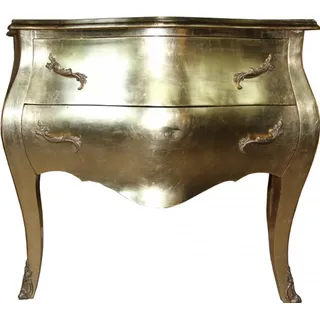 Casa Padrino Barock Kommode Gold 100cm Antik Stil - Gold