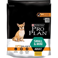 Purina Pro Plan Small Balance Hundefutter für kleine Hunde, Mini, Erwachsene mit Huhn, 8 Beutel à 700 g