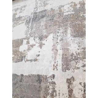 Novel Webteppich , Hellgrau, Beige , Textil , Vintage , rechteckig , 60x120 cm , Grüner Punkt , für Fußbodenheizung geeignet, in verschiedenen Größen erhältlich, pflegeleicht, strapazierfähig , Teppiche und Böden, Teppiche, Moderne Teppiche