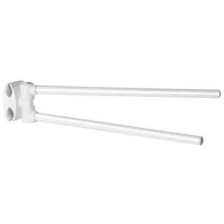 Badheizkörper Zubehör Handtuchhalter XIMAX Handuchstange drehbar 350 mm Weiss