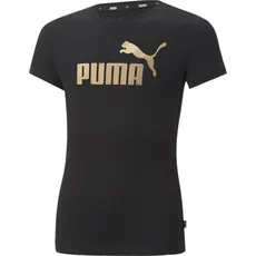 Bild von Puma, Mädchen, Sportshirt, ESS+ Logo Tee (110), Schwarz, 110