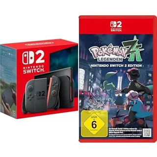 Nintendo Switch 2 256 GB Schwarz + 2x Joy-Con Controller + Pokémon-Legenden: Z-A