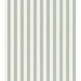 Rasch Textil Rasch Vliestapete 570328 Trianon XIII streifen weiß-blau, 10,05 x 0,53 m