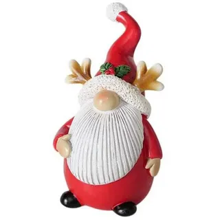Boltze Home Weihnachtsfigur Lumpi 10,5 cm , Kunststoff , 7x10.5x6 cm , Dekoration, Weihnachtsdekoration