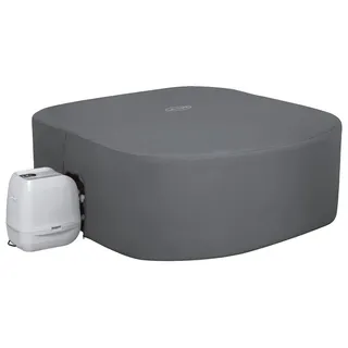 Bestway Spa-Abdeckung PVC und POM Grau - Grau