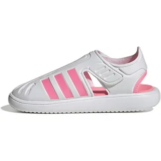 adidas Unisex Kinder Summer Closed Toe Water Sandals, Cloud White / Beam Pink / Clear Pink, 31 EU