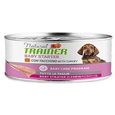 Natural Trainer Hund Baby Starter Nassfutter Multipack, 1 x 140 g, Truthahn