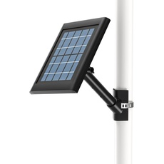 HOLACA Solarpanel Halterung für Ring Solarpanel, Wasserrohr/Stahlrohr-Verlängerungshalterung kompatibel mit Arlo/Wyze/Eufy/wasserstein, Kompatibel mit Anderen Kameras/Solarpanels (mit 1/4 Schraube)