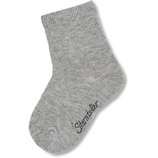 Sterntaler Jungen Söckchen Uni Socken, Silber Mel., 26 EU